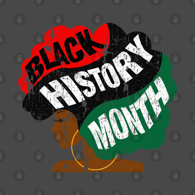 Black History Month Afro - Black History Month - Phone Case