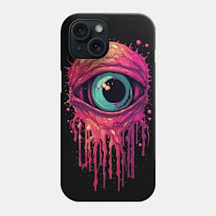 The Beholden Eye Freaky Comic Horror Art I Phone Case