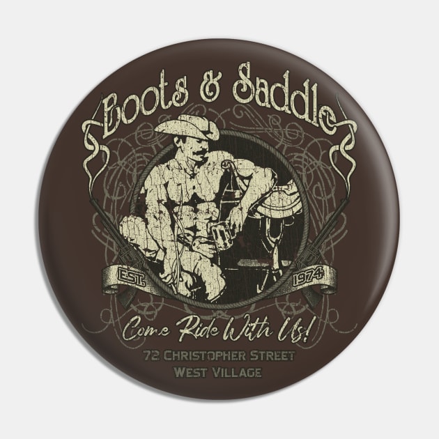 Boots & Saddle NYC Pin by JCD666