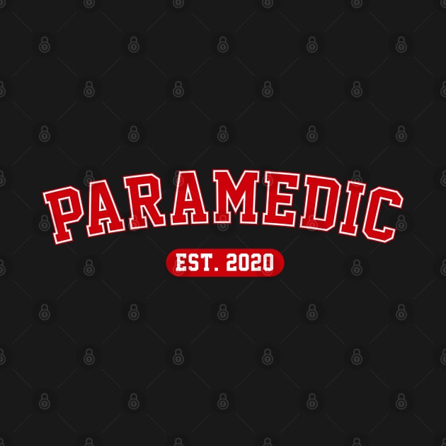 Paramedic established 2020 for Paramedics Graduation Gift by Herotee