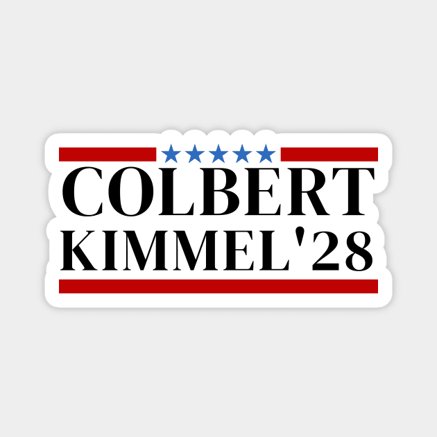 Jimmy Kimmel Team Free, I Stand with Jimmy Kimmel shirt, Jimmy Kimmel Live, Colbert Kimmel 2028 shirt Magnet by ZEDK