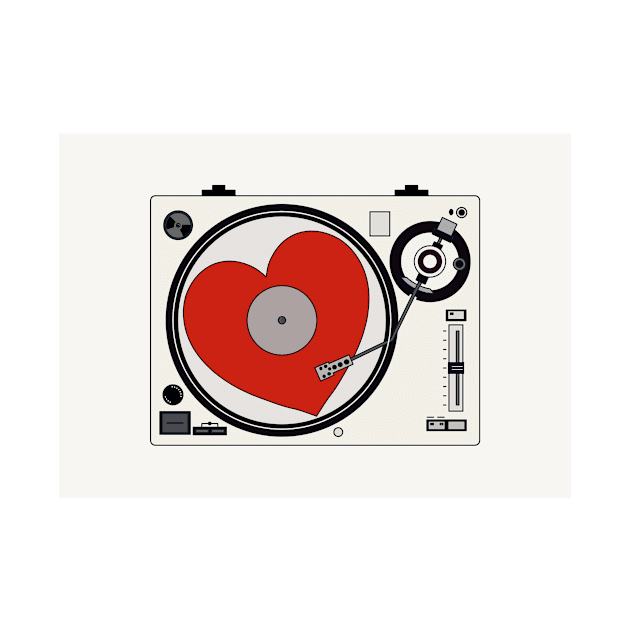 Retro Record Player by RumourHasIt