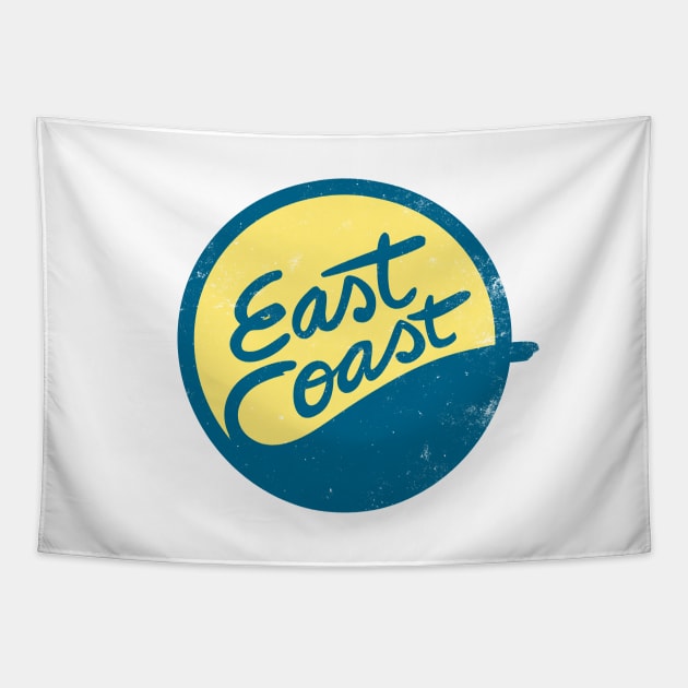 East Coast Sun Vintage Tapestry by Vanphirst