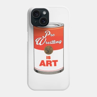 Pro Wrestling is (pop) Art - Colour Phone Case