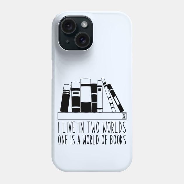 I live in two worlds Phone Case by Gabi Veiga