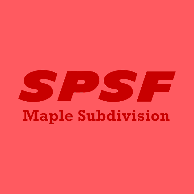 SPSF Maple Subdivision Red by Kodachrome Railway Colors