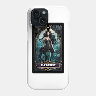 The Hermit Mermaid Tarot Card Phone Case