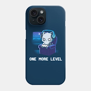 Cute funny Cat Kitten gaming animal lover quote artwork Phone Case