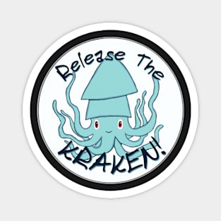 Release The Kraken Seattle NHL Magnet