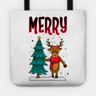 Funny Couple Matching Ugly Christmas Sweatshirts Tote