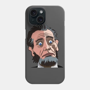 Surprised Abe Lincoln Phone Case