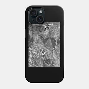 THE DOCTOR 46 Monochrome Style Phone Case