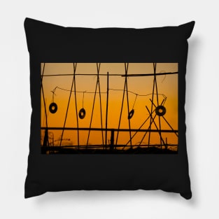 Musical Sunset Pillow