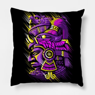 Psychedelic maya Pillow