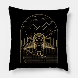 The Tonight Owl Pillow