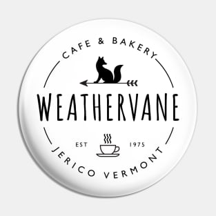 Weathervane Coffee Shop Pin