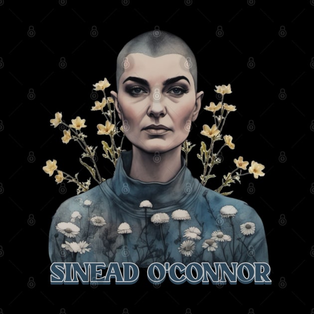 Sinead O'Connor - 90s Aesthetic Fan Design by Trendsdk