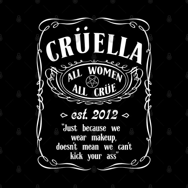 Crüella Whiskey Design by Fuggity