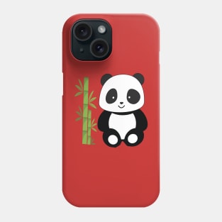 Cute panda doodle Phone Case