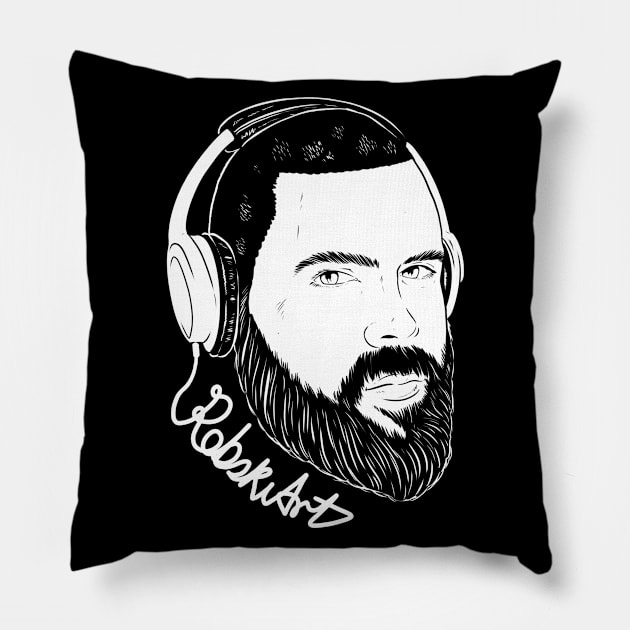 Insatiable_Inverted Pillow by RobskiArt