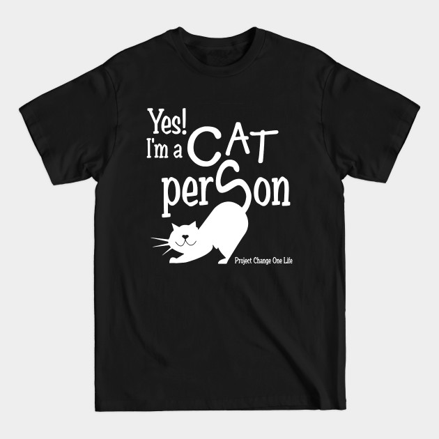 Discover cat person - Cat Person Gift - T-Shirt