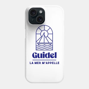 Guidel the sea is calling me - Brittany Morbihan 56 Sea Holidays Beach Phone Case