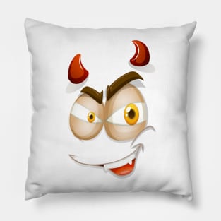 Malevolent Grin Pillow