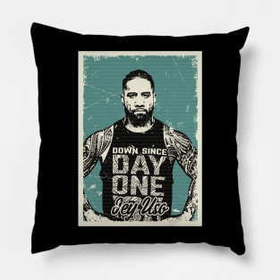 Vintage Jey Uso Pillow