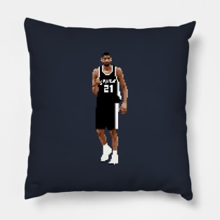 Tim Duncan Pixel Fist Pillow