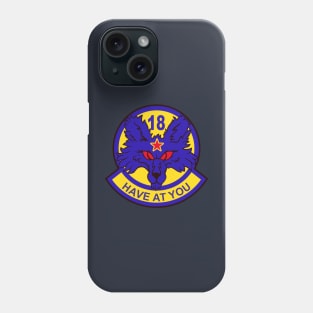 18th Aggressor Squadron Blue Foxes Phone Case