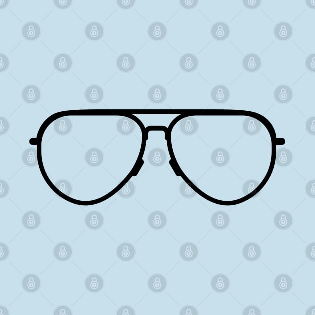 Retro Glasses Frame Icon by THP Creative