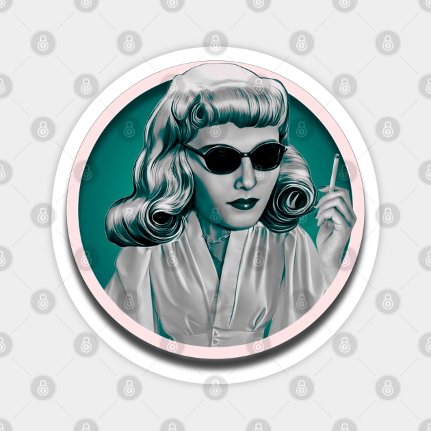 Double Indemnity - Barbara Stanwyck Magnet by Zbornak Designs