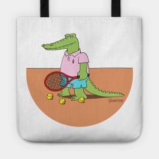 Lacoste tennis crocodile Tote