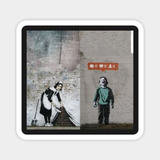 banksy Magnet