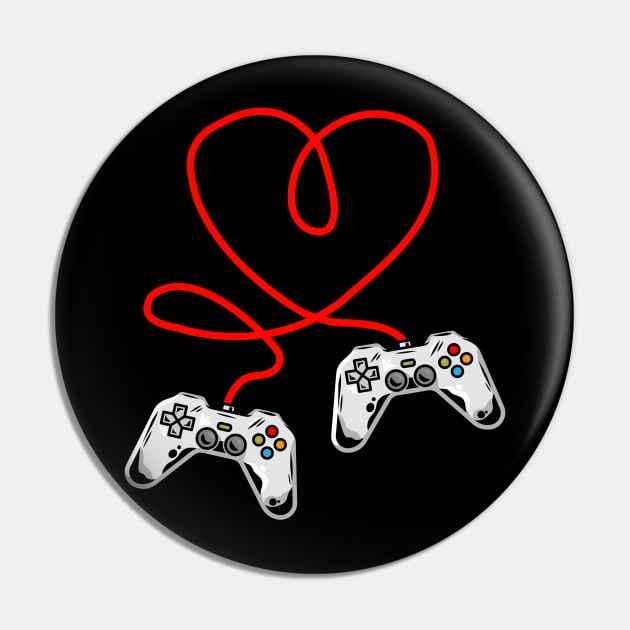 Video Gamer Shirt Video Gamer Valentines Day Pin by Nikkyta