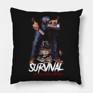 Film Freaks Poster Art Pillow