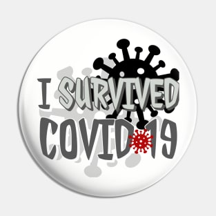 Coronavirus COVID-19 Survivor Pin