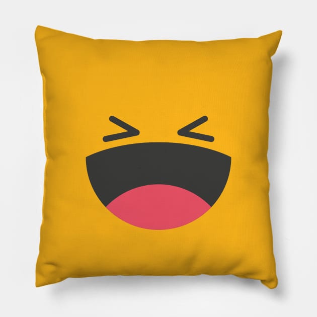HAHA Pillow by Kuys Ed