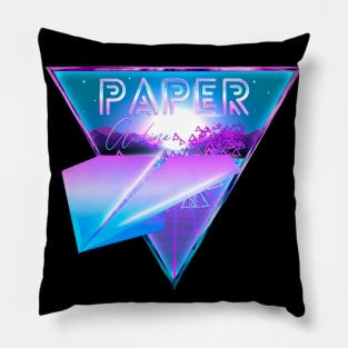 Paper Airline Pillow