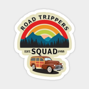 Road Trippers Squad, EST. 1955 Magnet