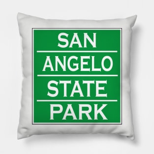 SAN ANGELO STATE PARK Pillow