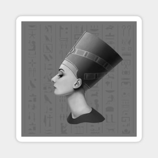 Audrey Hepburn - Nefertiti Magnet