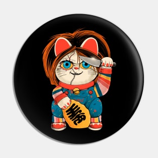 Cat's play Pin