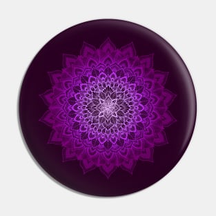 Ornate Mandala Pin