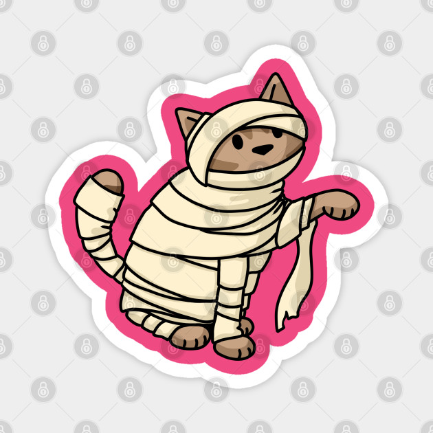 Mummy Cat - Cat - Magnet | TeePublic Mummy Cat - Cat - Magnet | TeePublic