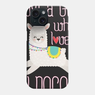 Just A Girl Who Loves Alpacas - Funny Alpacas Llamas Phone Case