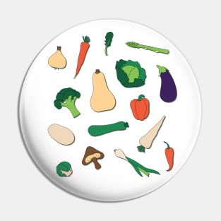 Simple Vegies Pin