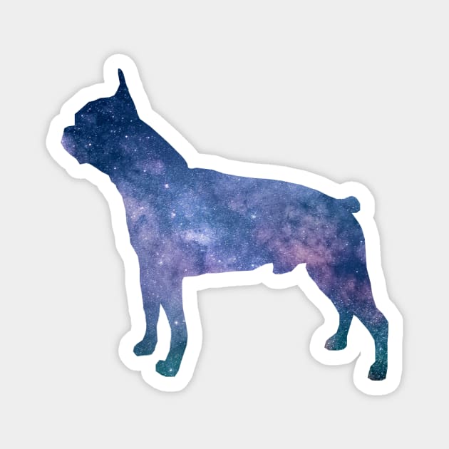 Boston Terrier Out of this World - Space Theme Dog Magnet by PawsitiveGifts