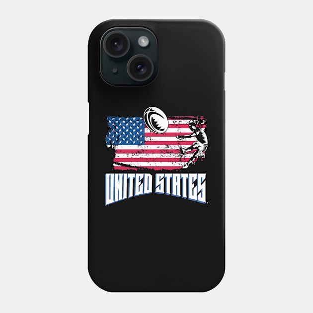 Rugby T Shirt Phone Case by EndStrong
