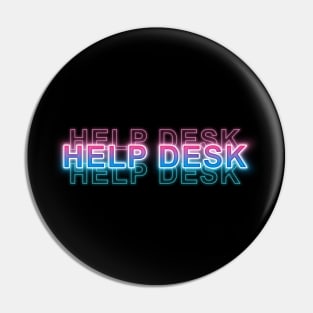 Help Desk Pin